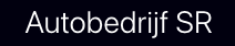 Autobedrijf SR logo